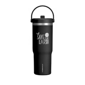 Save the Earth Nomad Tumbler 32oz | Eco Message Stainless Steel Travel Cup image 1