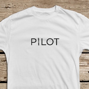 SALE! Pilot &quot;I&quot; Propeller Mens Aviation Inspired Casual shirt