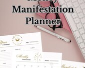 Money Manifestation Planner, Abundance Journal, 4-Week Ritual for Wealth, Money Mindset and Affirmations