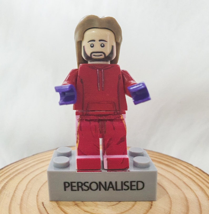 Personalized Lego From Photo Custom Family Minifigures Etsy