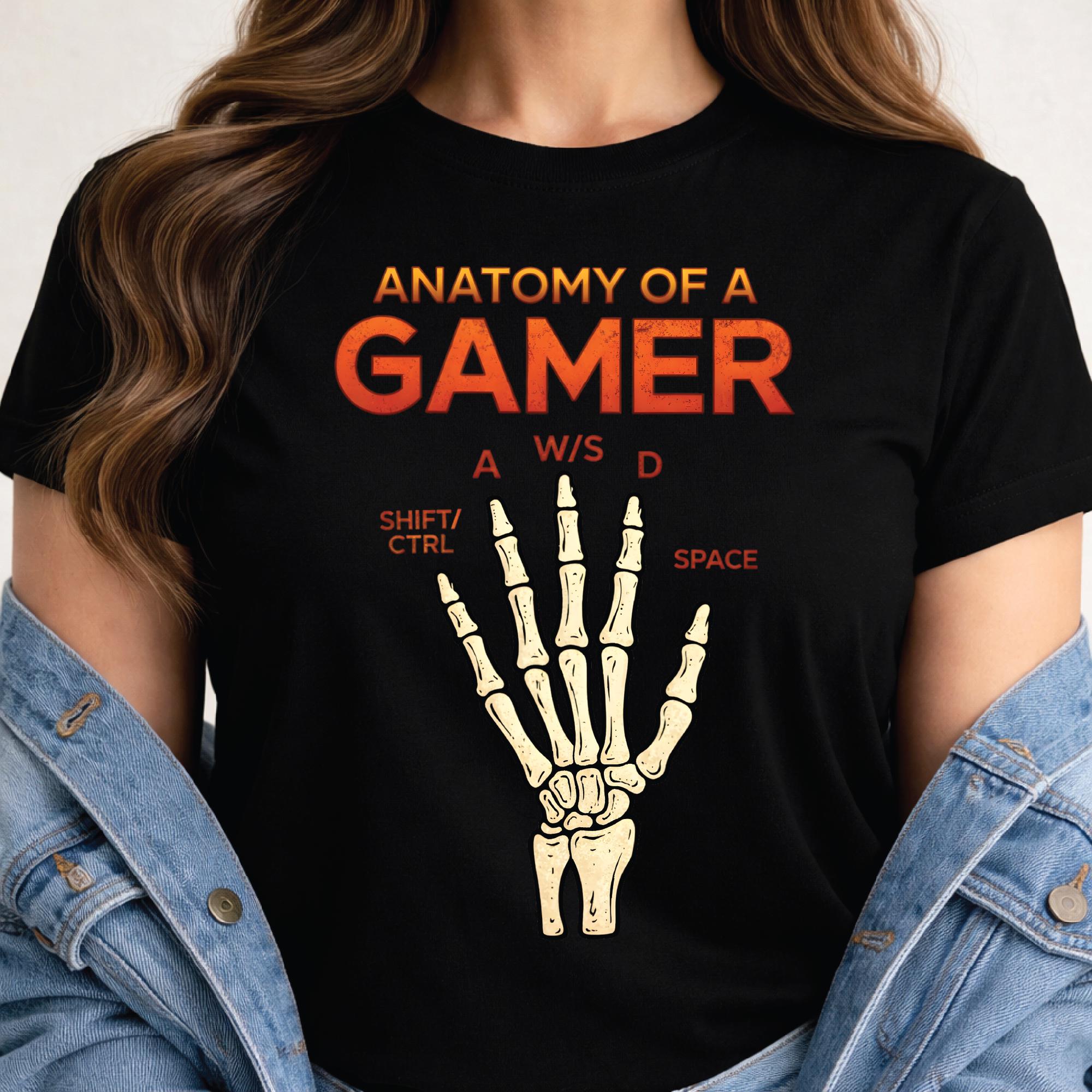 Anatomy of A Gamer Skeleton Hand PNG (instant Download) - Etsy