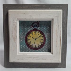 Time on Display #1 — Original Mixed Media Relic by Lostenspace