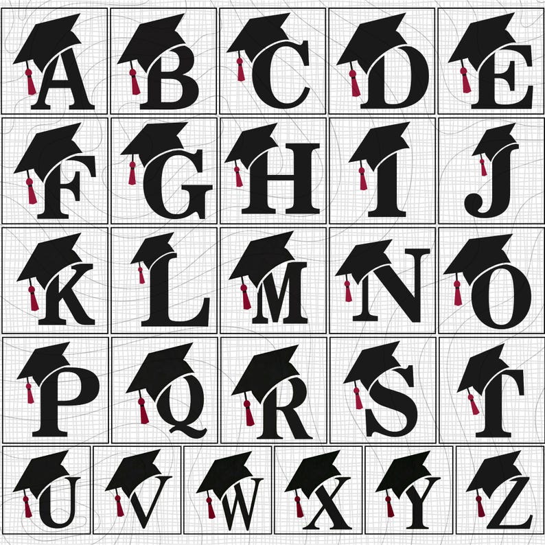 Graduation Clipart Mega Bundle | 130+ PNG Images | Class of 2026 Cap ...