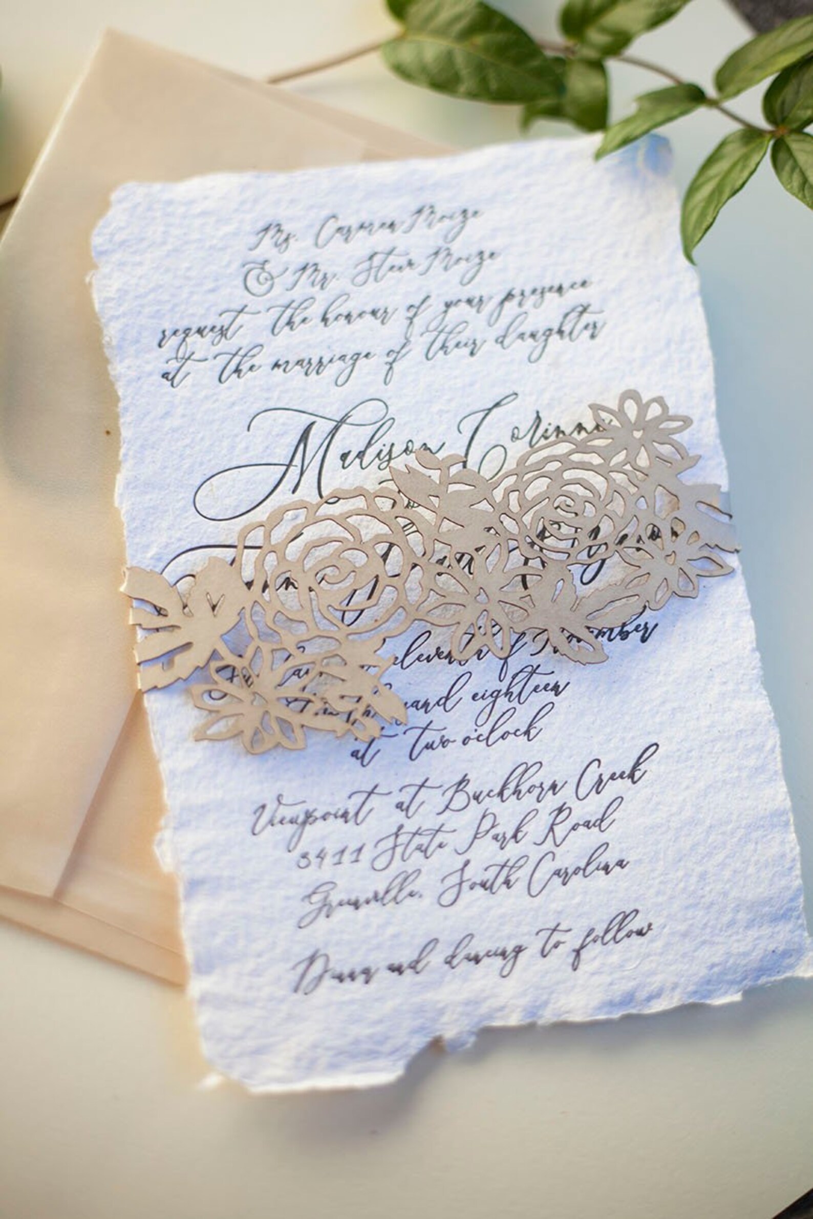 Custom Laser Cut Belly Band Etsy