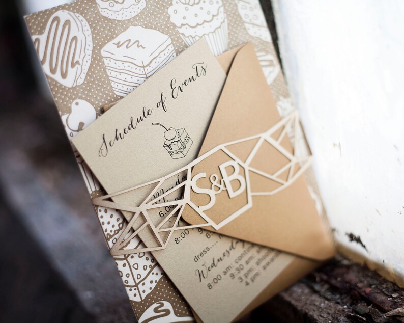 Sample Laser Cut Belly Band Etsy