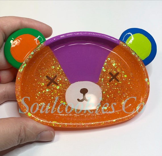 Made to Order Cute Kawaii Beardo Resin Trinket Tray Ring Jewelry Dish