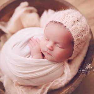 Stickmönster - Dream Cables - Nyföddfotograferingstillbehör