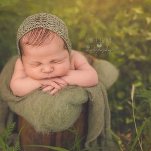 Knitting Pattern - Open Waves - Newborn Photography Prop