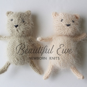 Tiny Teddy Bear Knitting Pattern image 1
