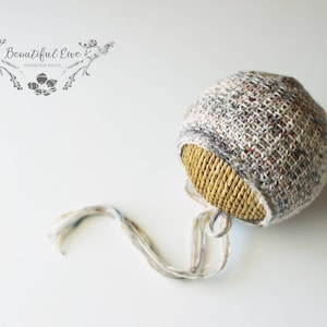 Knitting Pattern - Linus Newborn Bonnet - Newborn Photography Prop