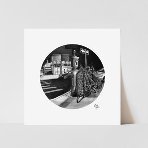 46TH ST Astoria Print