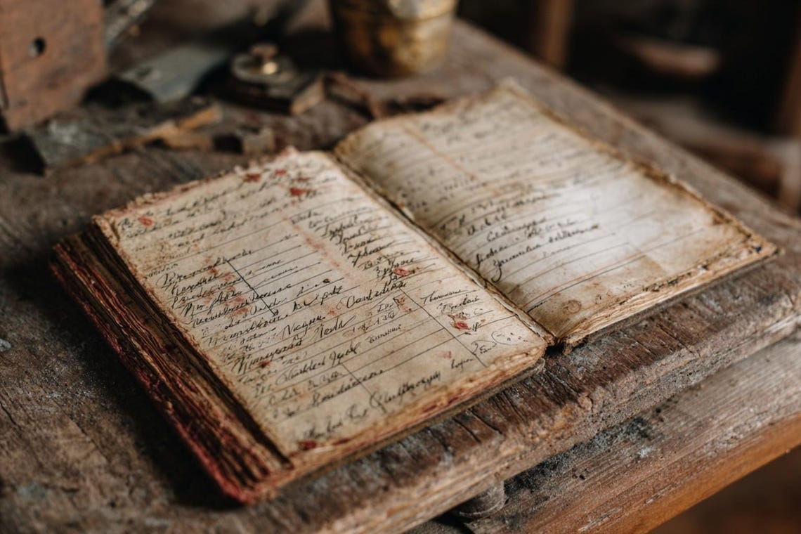 Junk Journal Pages Kit Printable – Vintage Ledger Paper Pack, Ephemera ...