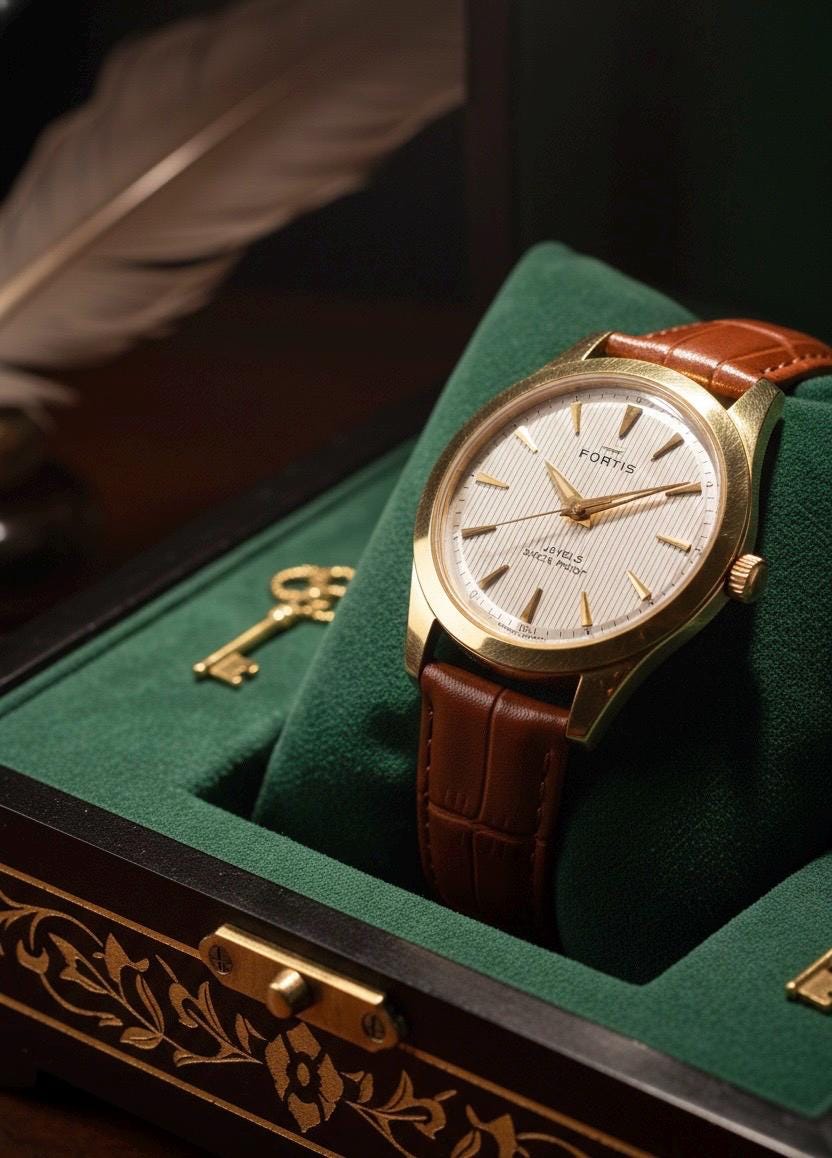 Fortis vintage watch - Etsy 日本