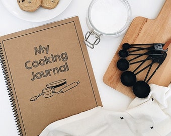 Cooking Journal Printable-DIGITAL DOWNLOAD