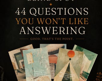 The Blind Spot | 44 Self-Reflection Cards with Questions | Printable Deck PDF