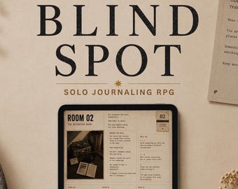 The Blind Spot | Psychological Solo RPG for Hidden Patterns & Self-Reflection | Printable Journaling Game PDF
