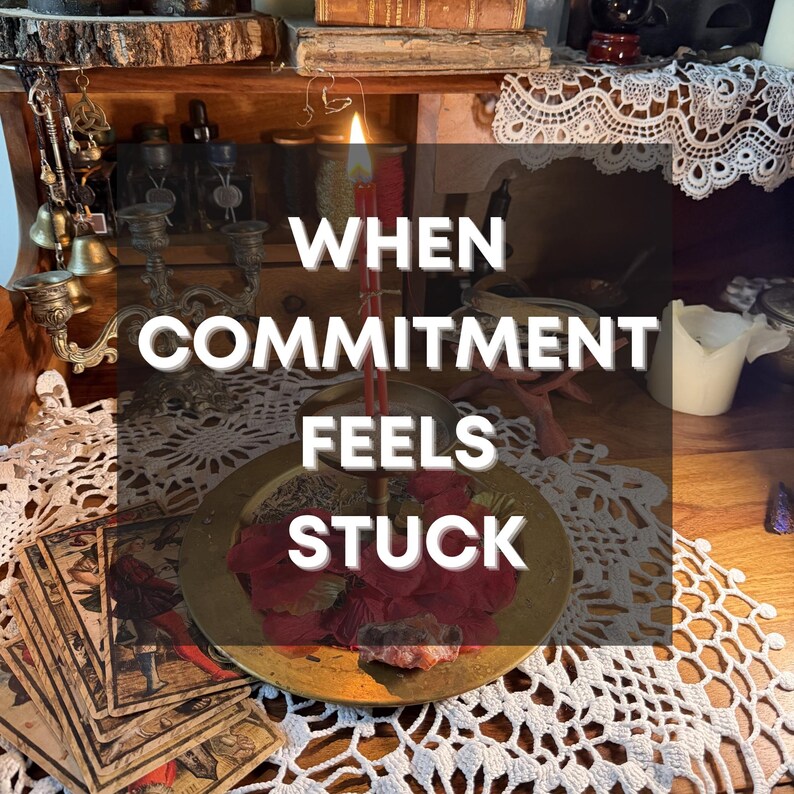 Commitment Spell - Make Him Commitment & Dinge nach vorne bewegen | Beziehungs-Stuck-Ritual Bild 1