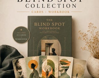Shadow Work Bundle | 55 Printable Reflection Cards + Guided Workbook | Self Discovery & Inner Work | Instant Download PDF