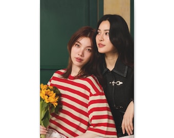 LingOrm Porträttfoto - Thailändsk GL Par Väggkonst - LingOrm Inspirerat Porträtt - Romantisk Thailändsk GL Fandom Dekor - Lingling - Orm fan Thai Gl