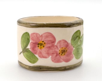Franciscan Desert Rose Napkin Ring Holder Vintage Made in England Rare