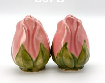 Franciscan Desert Rose Salt and Pepper Shakers Coordinated Pair