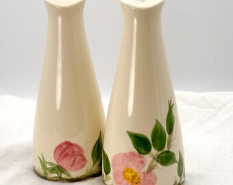Franciscan Desert Rose Oversized Salt and Pepper Shaker Set 6" USA Vintage