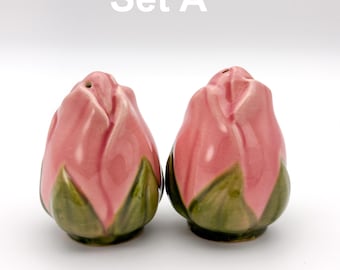 Franciscan Desert Rose Salt and Pepper Shakers Coordinated Pair
