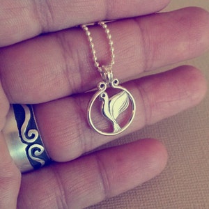 Dove Sterling Silver Pendant