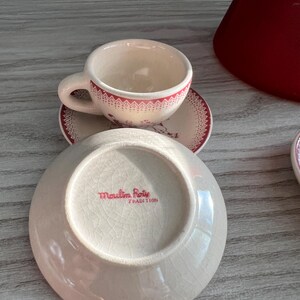 Child’s Teacup and Saucers - Vintage Moulin Roty image 5