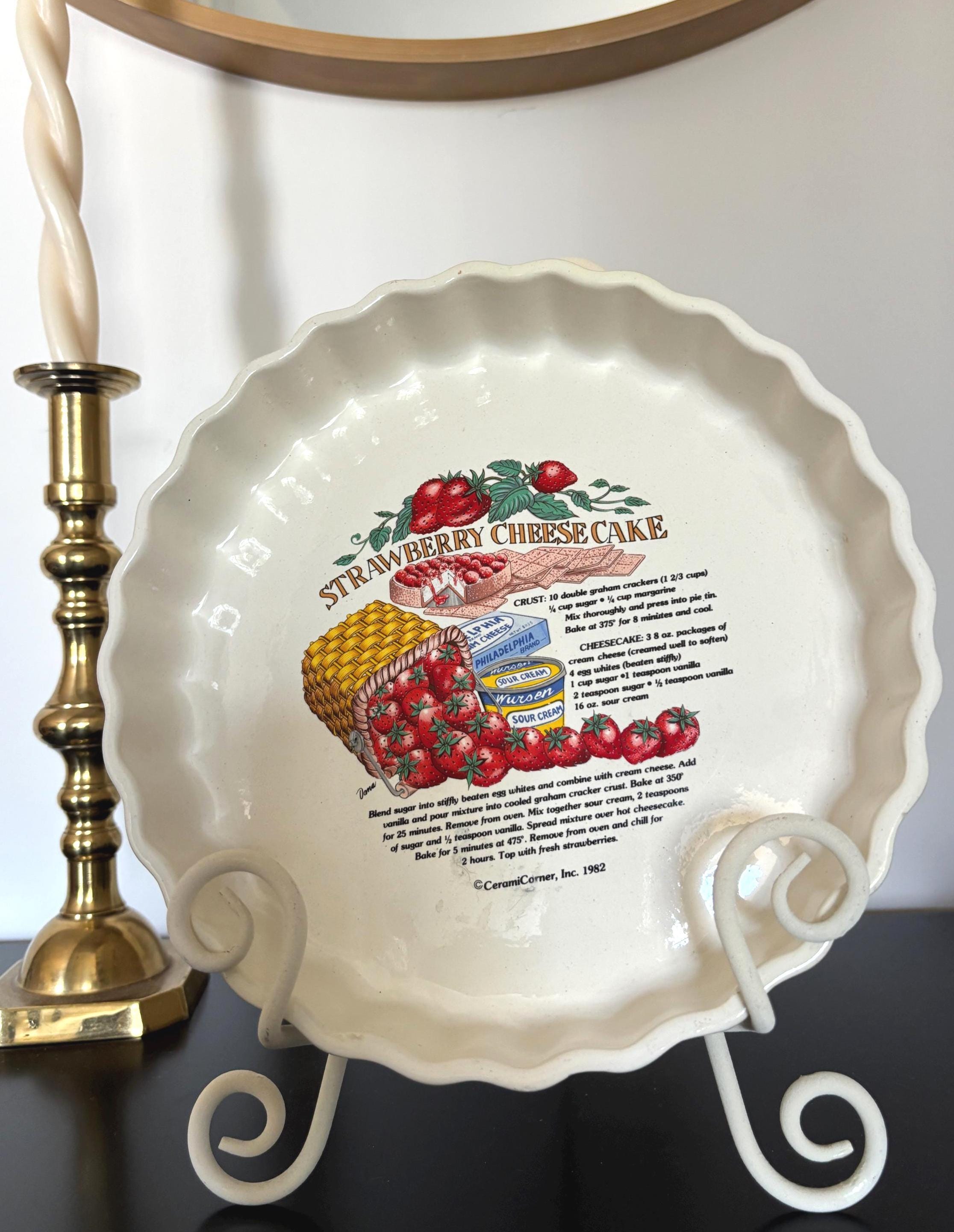 Strawberry Vintage Plates - Etsy