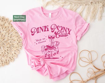 Pink Pony Club Shirt, Midwest Princess Tour, Sapphic Lesbian Pride Music Shirt, Keep On Dancing, Dancing Shirts