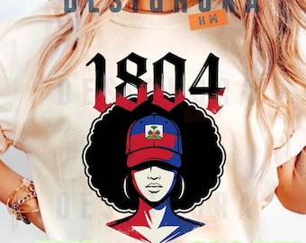 Haitian Revolution 1804 Haiti Flag Independence Day Women, Haitian Pride Patriotic PNG, Caribbean Heritage Celebration (Digital Download)