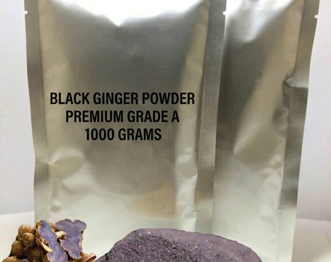 Pure Black Ginger Powder 1000g Kaempferia Parviflora Thai Ginseng Superfood