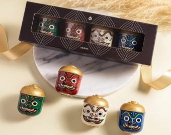 ANONA Tailandia / Caja Premium de Aromas de Hierbas Tailandesas, Caja de Regalo para el Bienestar Natural y el Alivio del Estrés