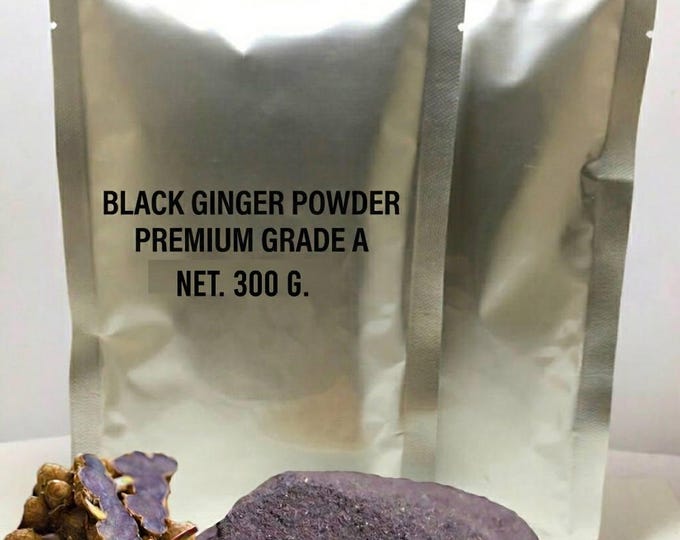 Pure Black Ginger Powder 300g Kaempferia Parviflora Thai Ginseng Superfood