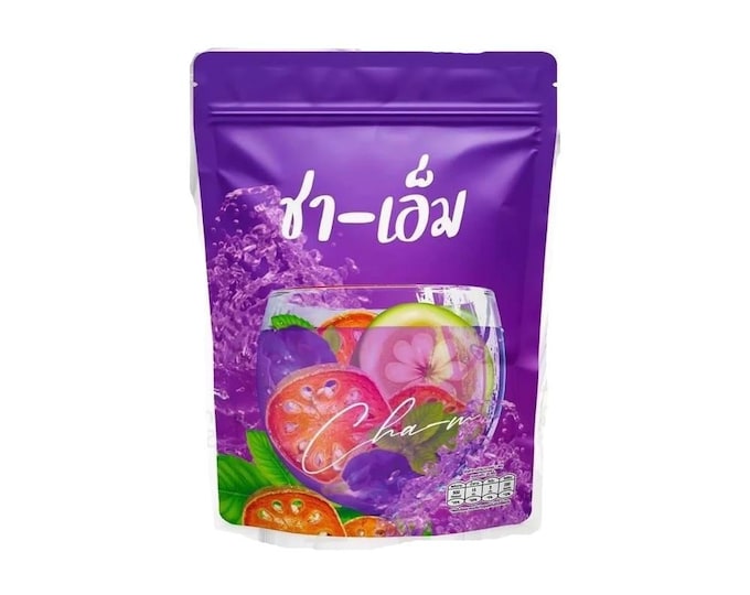 Cha-M Natural Herbal Detox Tea Mix, 10 Organic Herbs Wellness, Refreshing Infusion Drink