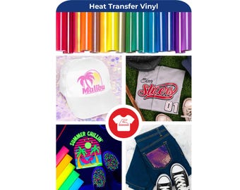 Siser EasyWeed Heat Transfer Vinyl Iron-on HTV 11.8" x 24" Roll, Perfect for DIY Crafts, T-Shirts, Hoodies, Bags, for Cricut cutting machine