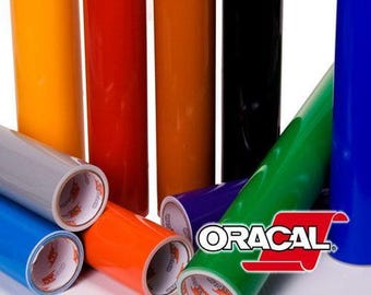 Oracal 651 Permanent Vinyl Sheet Bundle 12" x 12" (2 Pack)