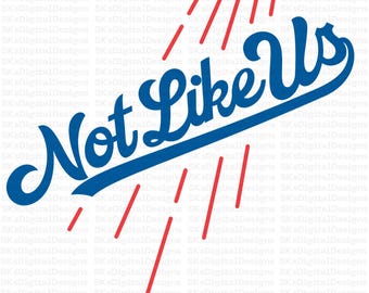 Baseball Not Like Us PNG - Digital Download