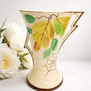 Vintage Athena Pottery Vase – Made in England – Art Deco - c.1940s–1950s