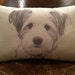 Personalized Pet Pillow on Canvas 