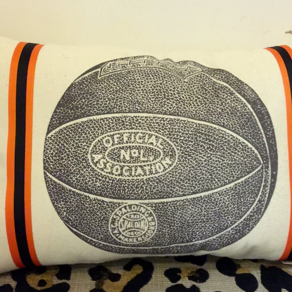 Basketball Pillow Etsy