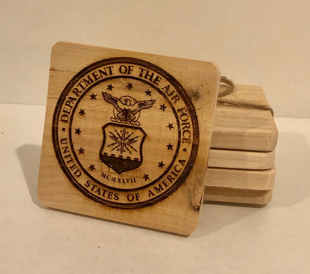 Army, Navy, Airforce or Marines Coasters (set 0f 4) - Etsy