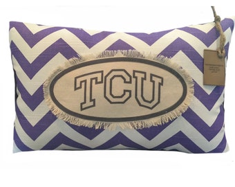 College | University personalized Pillow | Decorative Throw Pillow | Complete with Insert or Cover Only