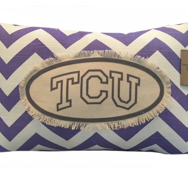 College | University personalized Pillow | Decorative Throw Pillow | Complete with Insert or Cover Only