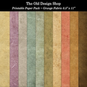 Afdrukbare pagina's met ongewenste dagboeken Digitale grunge afdrukbaar papier Junk Journal Supply Kaarten maken Supply Scrapbookachtergronden Digitale download