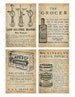 Vintage Cards Kitchen Pantry Advertisements 3.5 Inch x 5 Inch Printable Ephemera JPG Digital Download Collage Sheet 