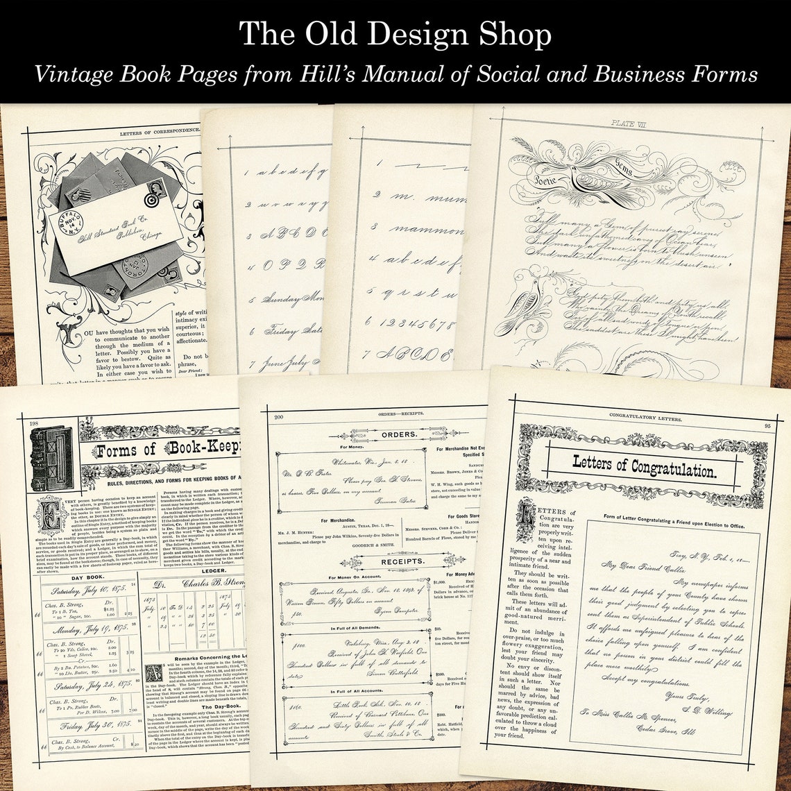 Printable Antique Book Pages From - Il 1140xN.4815201496 Obk6 