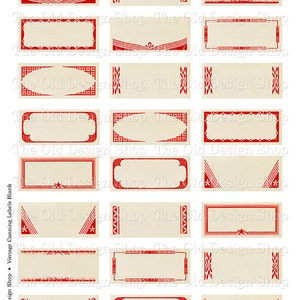 Mason Jar Blank Labels Printable Vintage Canning Labels Ephemera for Junk Journals Cardmaking Supply Digital Collage Sheet JPG Format