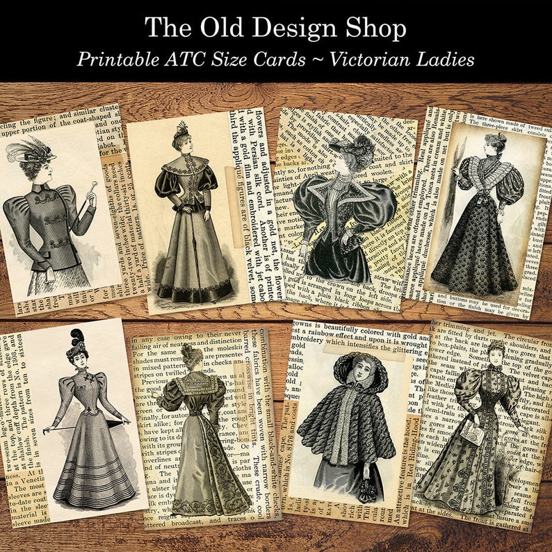 Clip Art Victorian Lady 2 5 X 3 5 Atc Size Cards Vintage Fashion Printable Digital Collage Sheet Jpg Art Collectibles Clip Art Victorian Lady 2 5 X 3 5 Atc Size Cards Vintage Fashion Printable Digital Collage Sheet Jpg Art Collectibles
